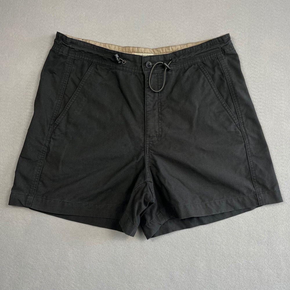 Royal Robbins Womens Black Outdoor Travel Shorts Size 8 Hiking Cargo Gorpcore